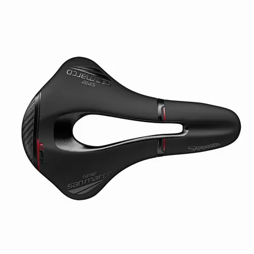Sella Selle San Marco Short Fit Open Fit CFX Wide Nero
